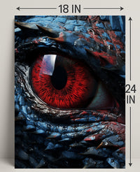 The DragonS Gaze Poster