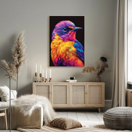 Vibrant Avian Artistry Poster