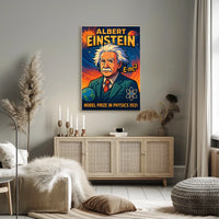 Albert Einstein Nobel Prize In Physics Poster
