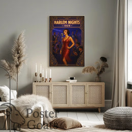 Harlem Nights Jazz Age Music or Concert Poster
