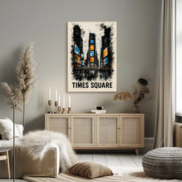 Times Square Vibes Poster