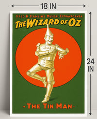 The Wizard of Oz The Tin Man Poster PosterGoat