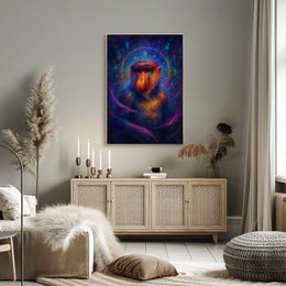 Cosmic Primate Poster