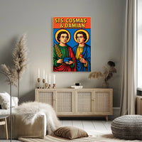 Saints Cosmas and Damian Poster