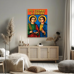 Saints Cosmas and Damian Poster