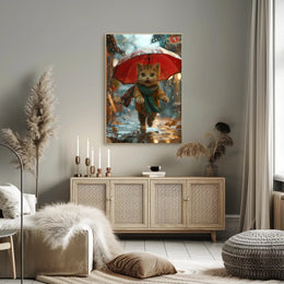 Rainy Day Adventure Wall Art Poster for Home Decor PosterGoat