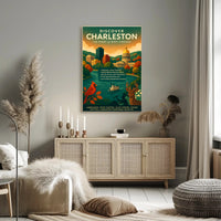 Discover Charleston Poster PosterGoat