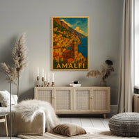 Amalfi Coast Scenic Beauty Poster