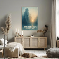 Mammoth Cave National Park Landscape Travel Art Print Poster