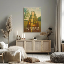 Saint Brigid Of Ireland Poster