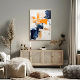Abstract Color Harmony Abstract Poster