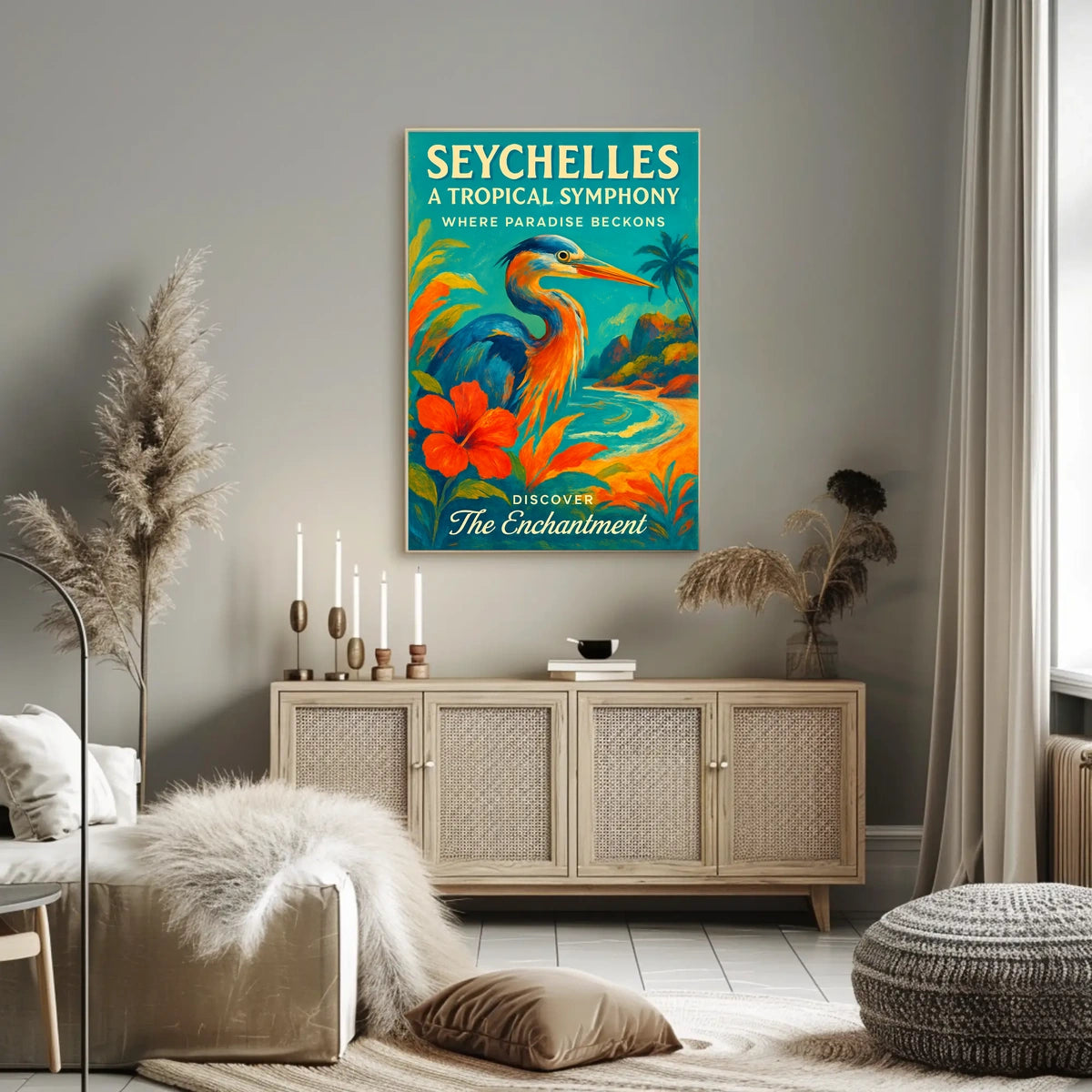 Seychelles A Tropical Symphony Poster