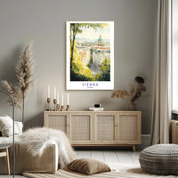 Scenic View of Vienna Poster PosterGoat