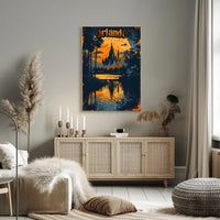 Orlando at Dusk Poster