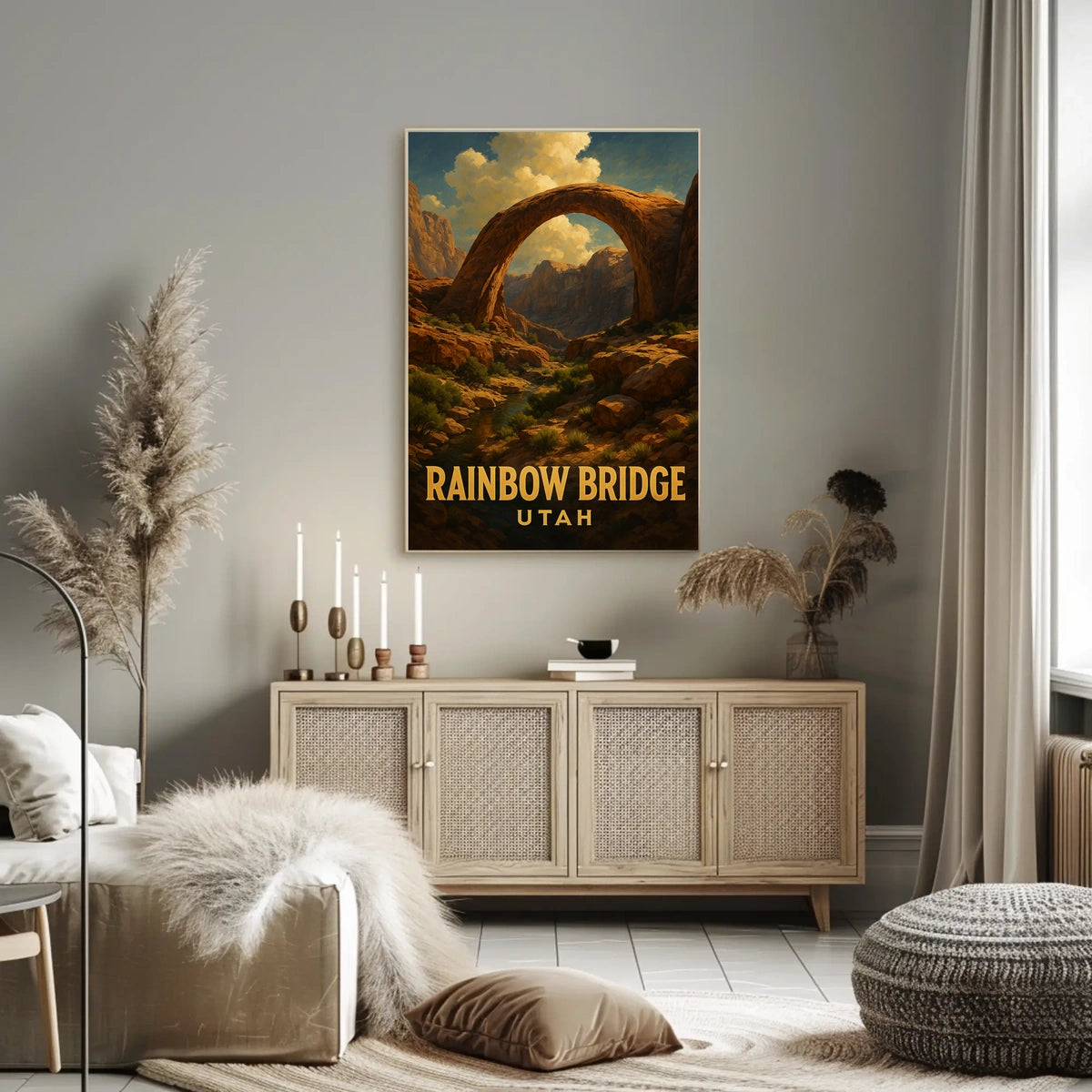 Rainbow Bridge Utah Poster