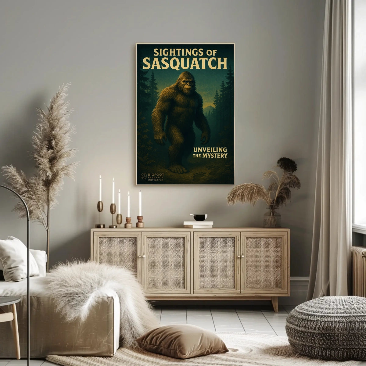 Sightings of Sasquatch Poster