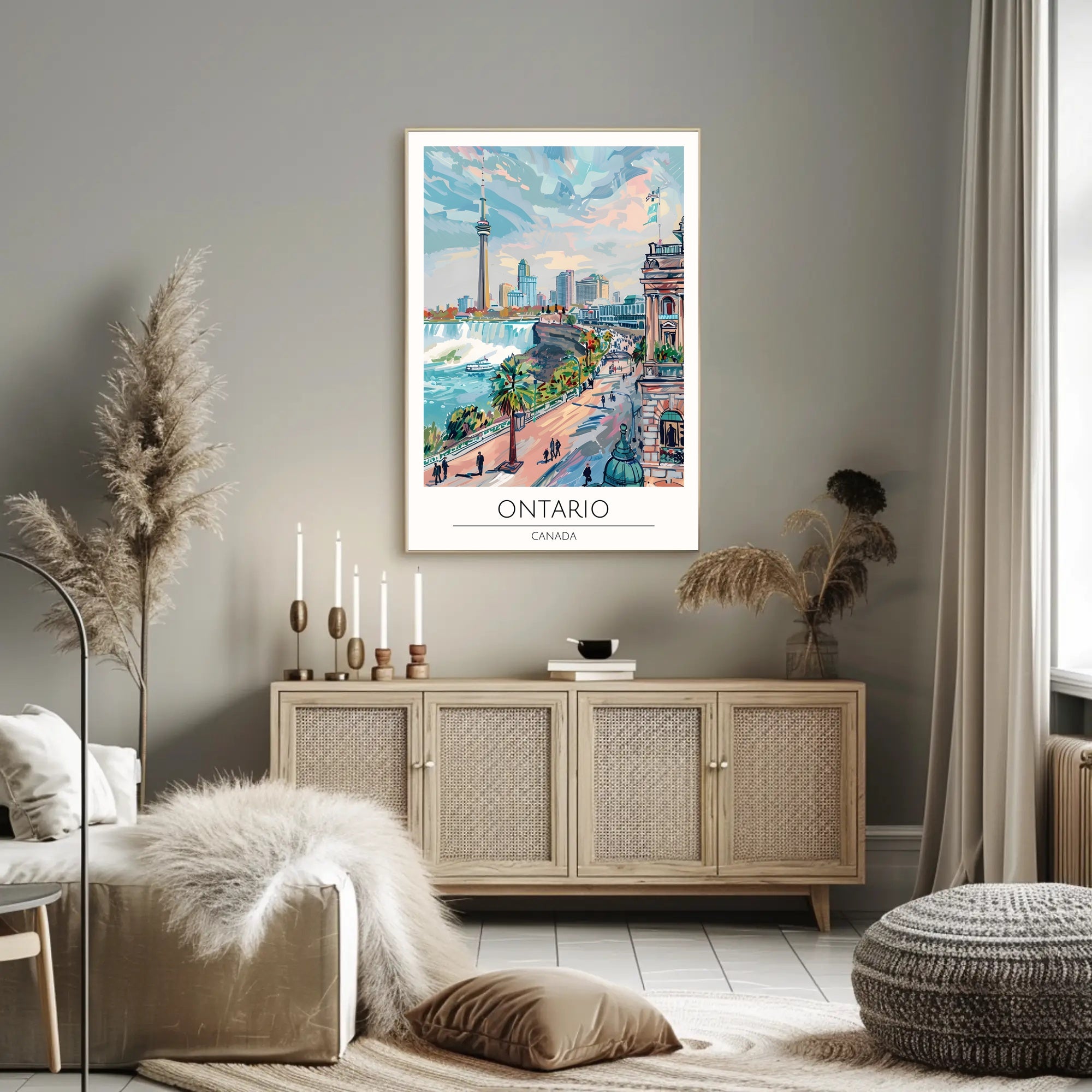 Vibrant Ontario Poster PosterGoat