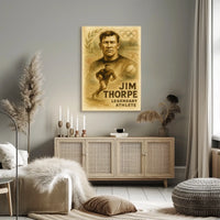 Celebrating Jim Thorpe A Legendary Athlete Jim Thorpe Poster