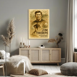 Celebrating Jim Thorpe A Legendary Athlete Jim Thorpe Poster