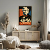 Millard Fillmore 13th President Poster