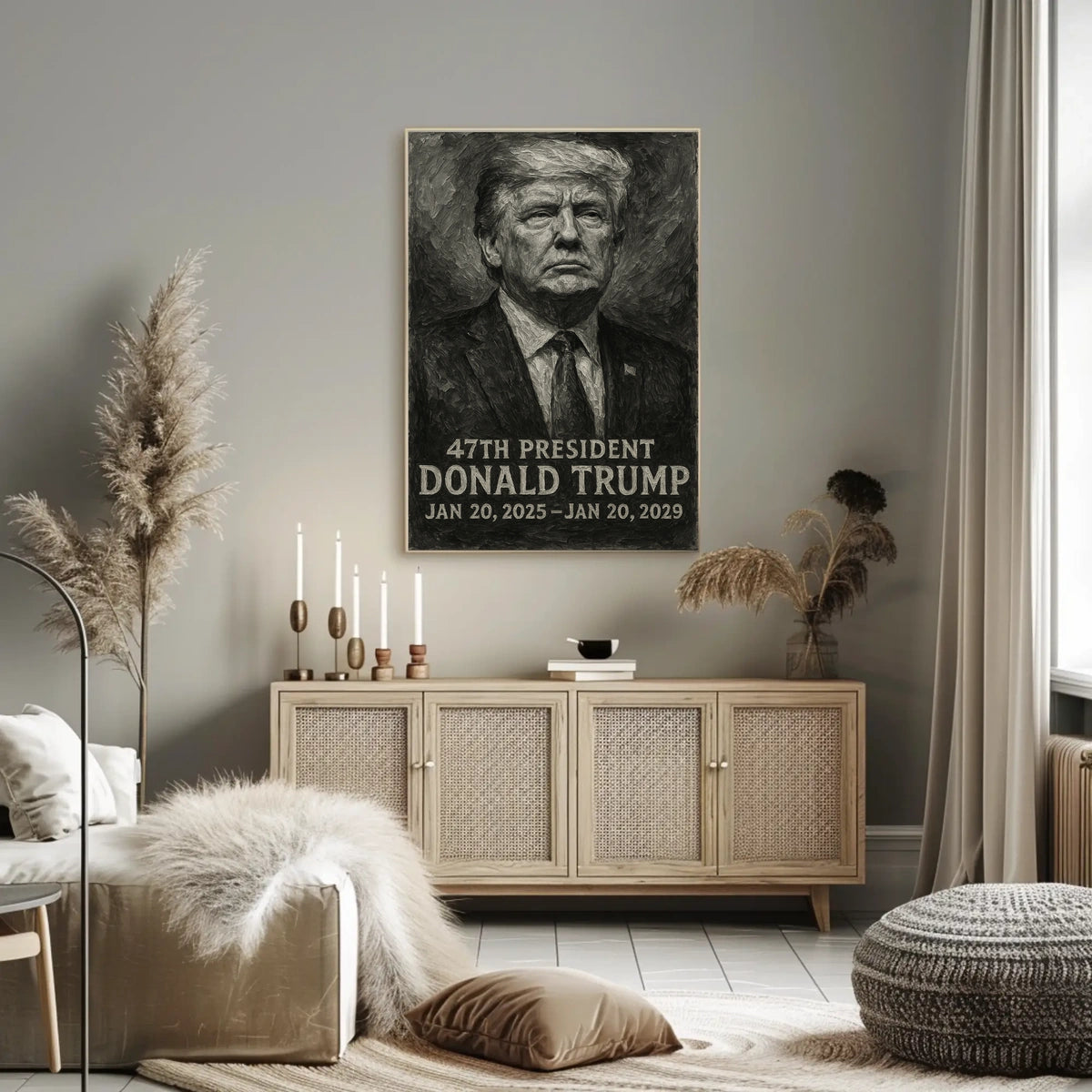 Donald Trump 47th President Poster