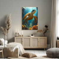 Vintage Travel Destination Art Poster