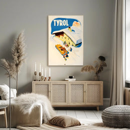 Winter In Tyrol Poster