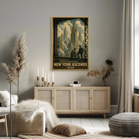 New York City 1929 Urban or Cityscape Poster PosterGoat