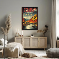 Germany The Rhine Poster