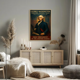 George Washington 1st President Poster PosterGoat