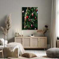 Festive Christmas Tree Poster