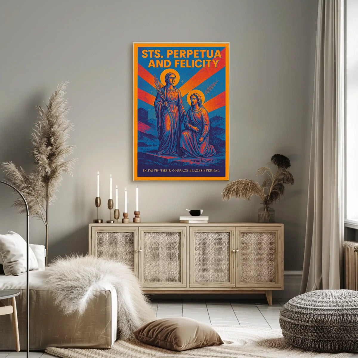 Sts. Perpetua and Felicity Poster