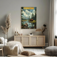 Yellowstone National Park Poster