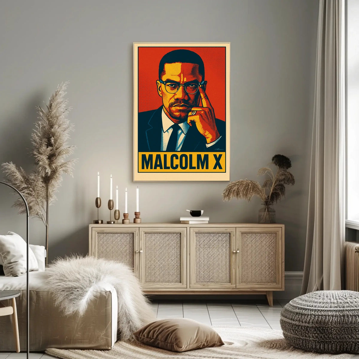Malcolm X Poster