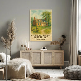 George Washington Birthplace Poster