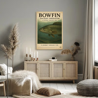 Bowfin Ancient Predator Poster