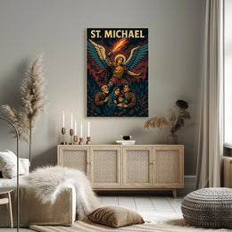 St. Michael Protector Of The People Poster
