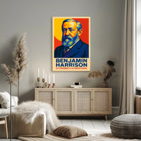 Benjamin Harrison 23Rd President Poster