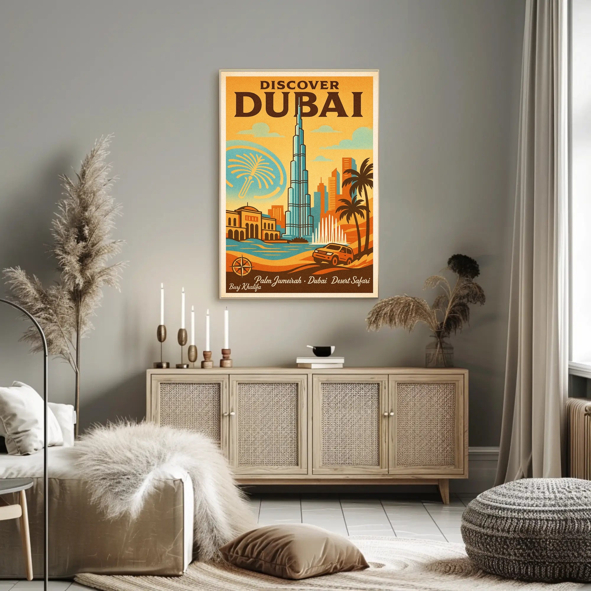 Discover Dubai Poster