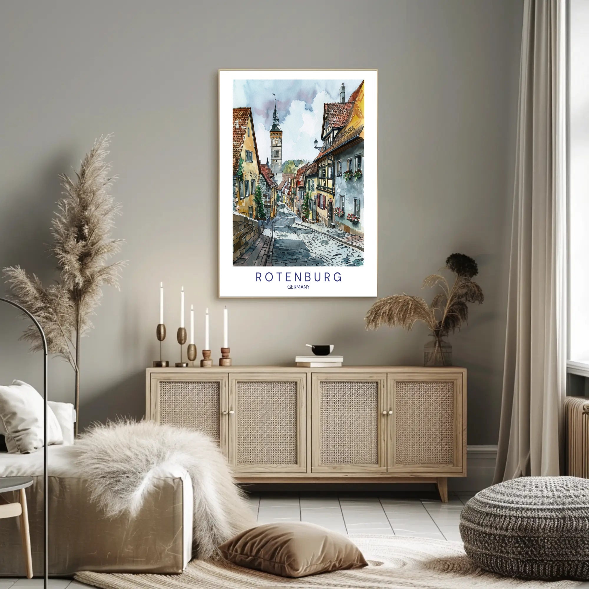Rotenburg Charm Poster PosterGoat