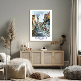 Rotenburg Charm Poster PosterGoat