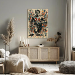Jim Thorpe Athletic Legend Poster
