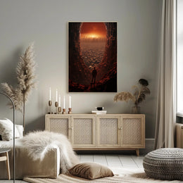 Gateway To The Cityscape Poster