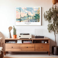 Budapest Cityscape Poster PosterGoat