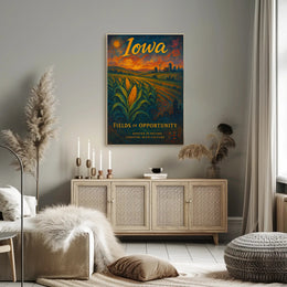 Iowa Fields Of Opportunity Poster