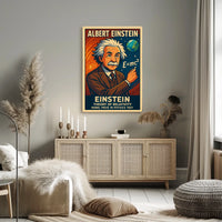 Albert Einstein Theory Of Relativity Poster