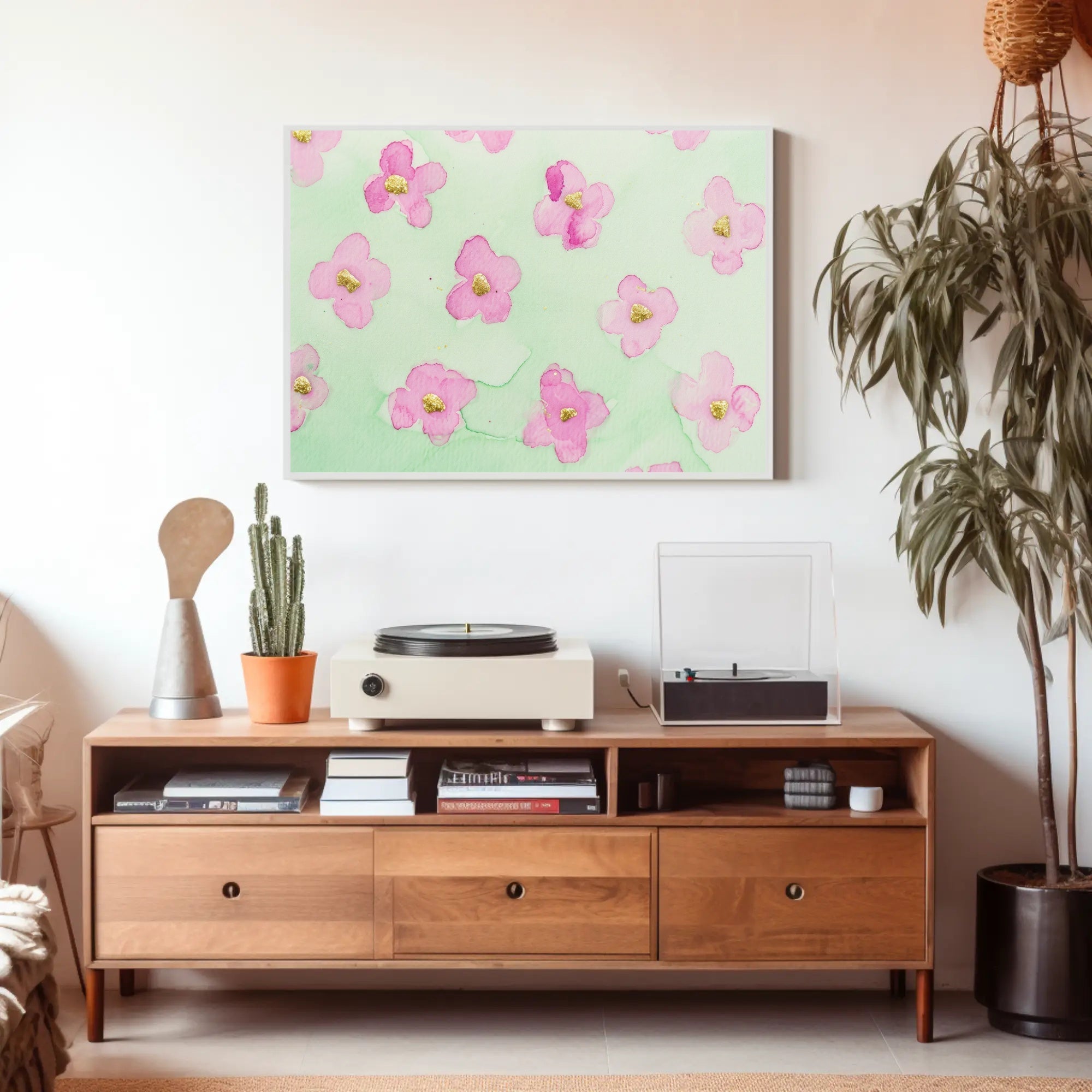 Blossoming Petals Poster
