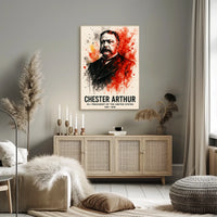 Chester Arthur 21St President Poster
