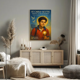 St. Carlo Acutis Apostle Of The Poster
