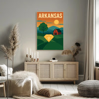 Arkansas Landscape Poster